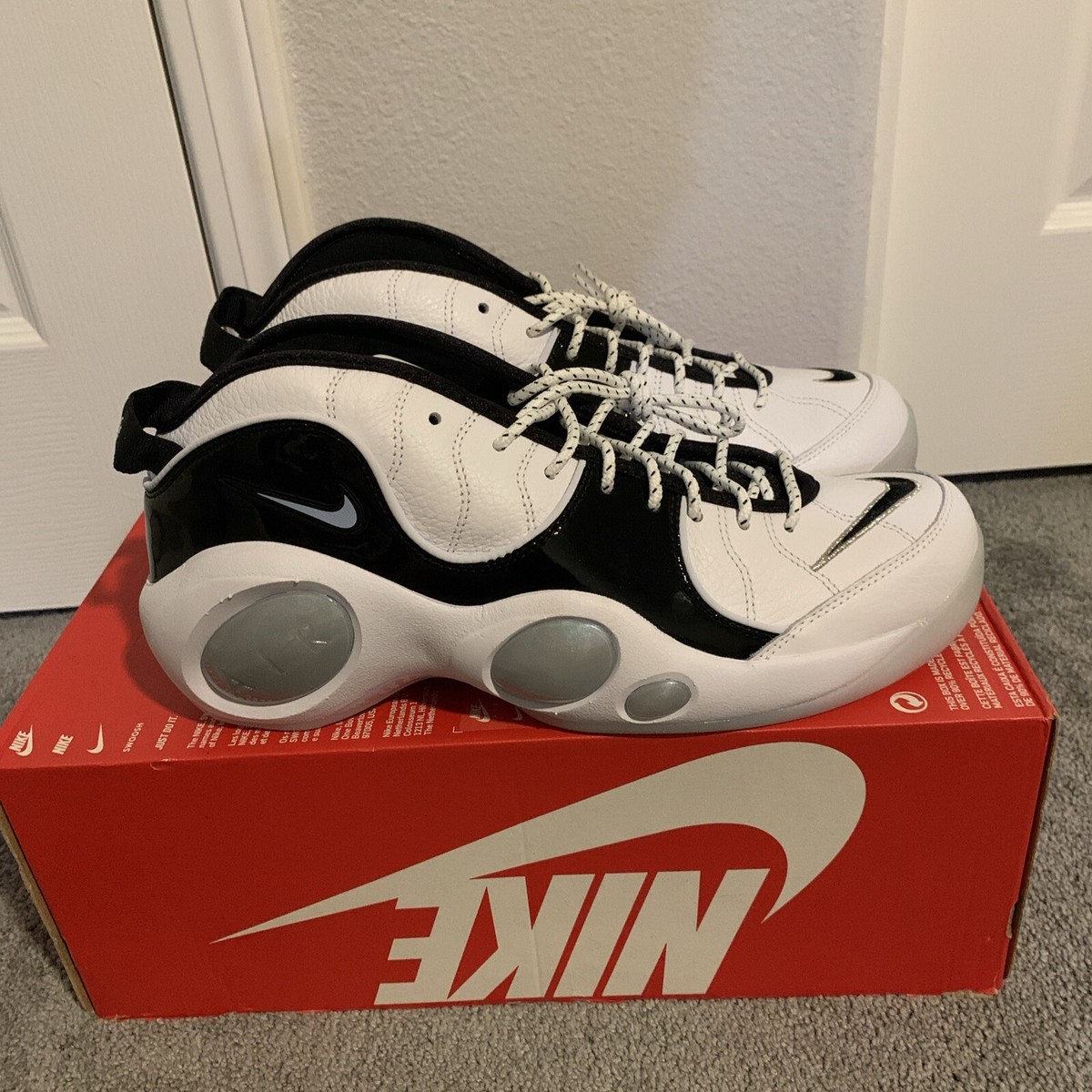 DV0820-100] Mens Nike Air Zoom Flight 95 'Football Grey' Read