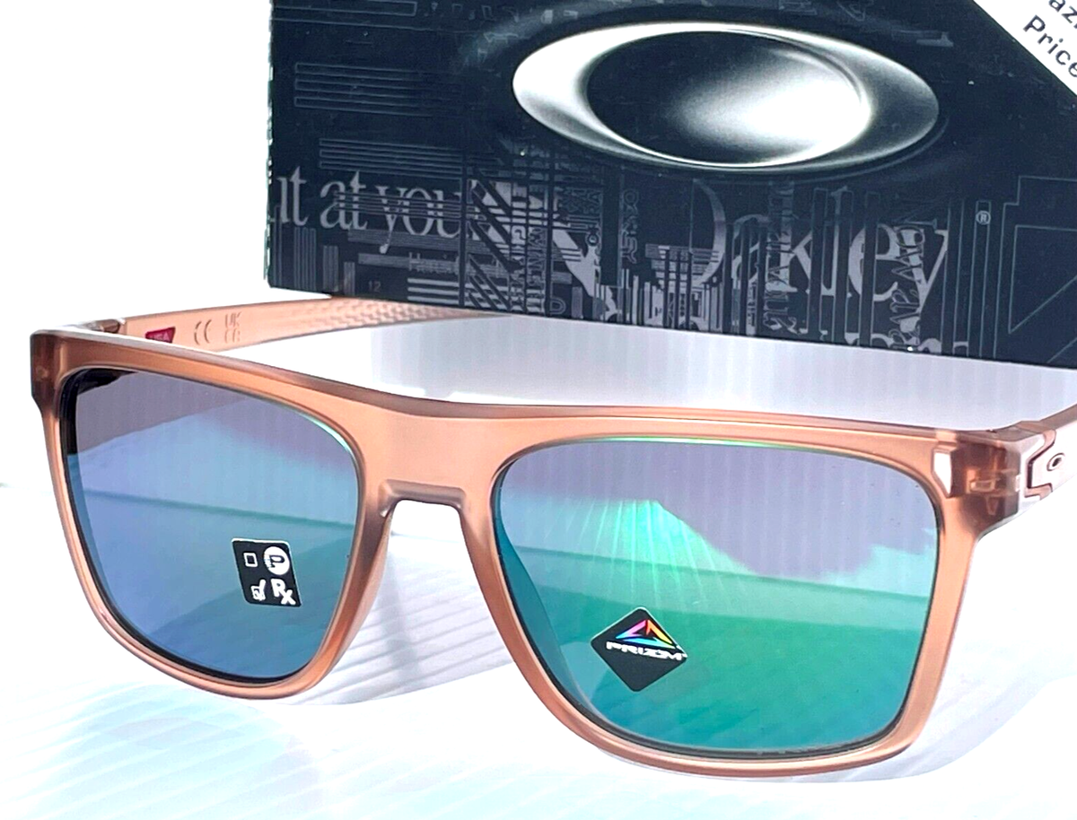 NEW Oakley LEFFINGWELL Matte Sepia Brown PRIZM Jade Lens Sunglass