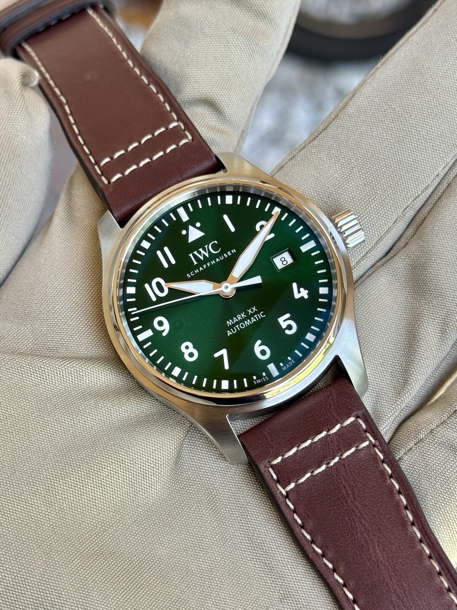 IWC IW328205 Mark XX Green, steel 40mm BNIB | eBay