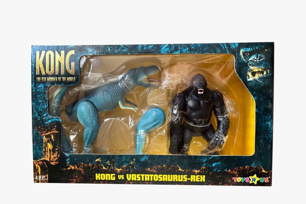 X-PLUS King Kong vs Vastatosaurus Rex Figure The 8th Wonder of the
