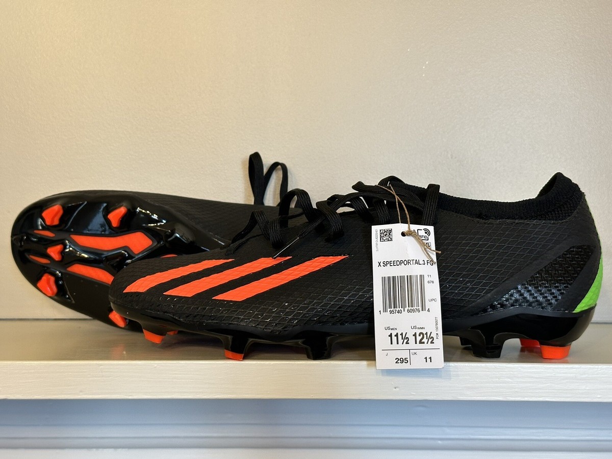 Adidas X Speed Portal 3 FG Soccer Cleats Black Sz 11.5 NEW | eBay