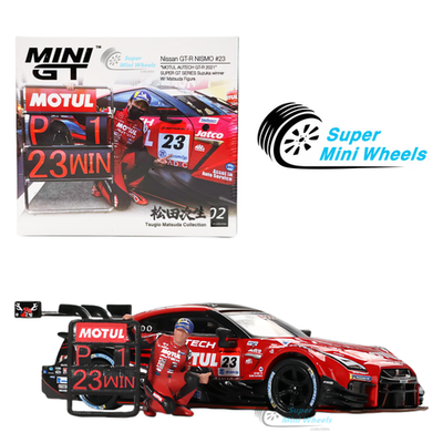 Mini GT 1:64 Nissan GT-R NISMO #23 MOTUL AUTECH SUPER GT w