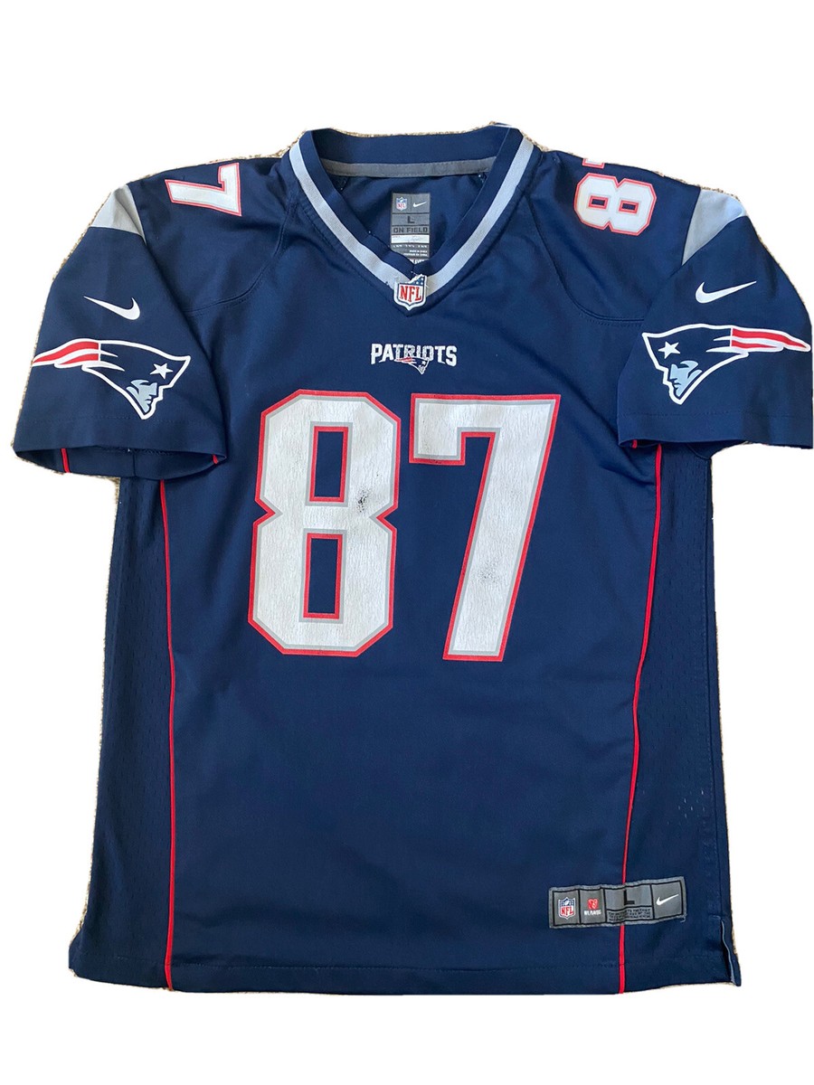 Rob Gronkowski New England Patriots NFL Nike On Field Football