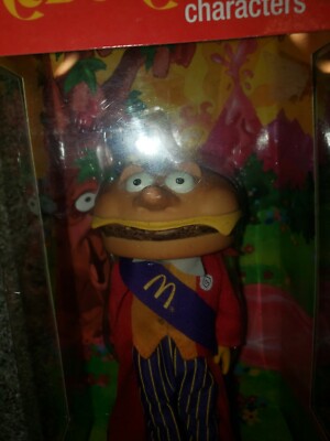 New MCDONALD'S Mcdonaldland Mayor McCHEESE Huckleberry Characters