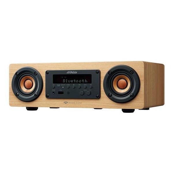JVC Kenwood Victor EX-DM10 Wood Cone Bluetooth Speaker Hi-Res aptX