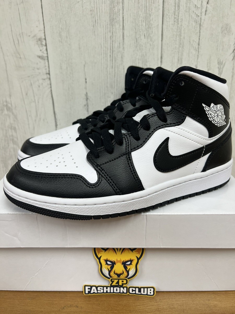 Air Jordan 1 Mid Panda Black White DV0991-101 Women Sizes | eBay