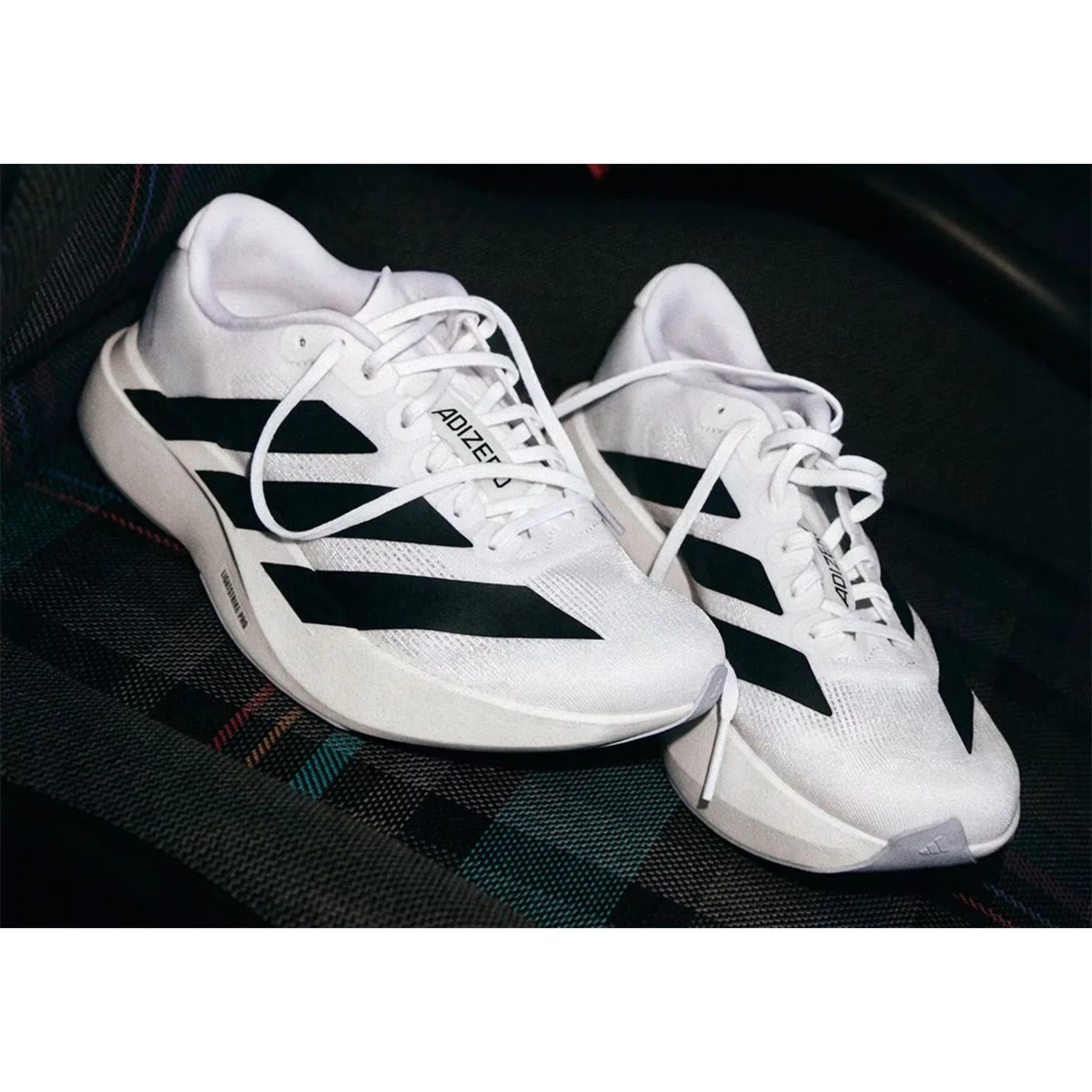 Size 13 - Adidas Adizero Evo SL White Black for sale online | eBay