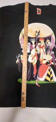 Vtg 90's Disney Villains Bad Girls Nightmare Double Sided Graphic