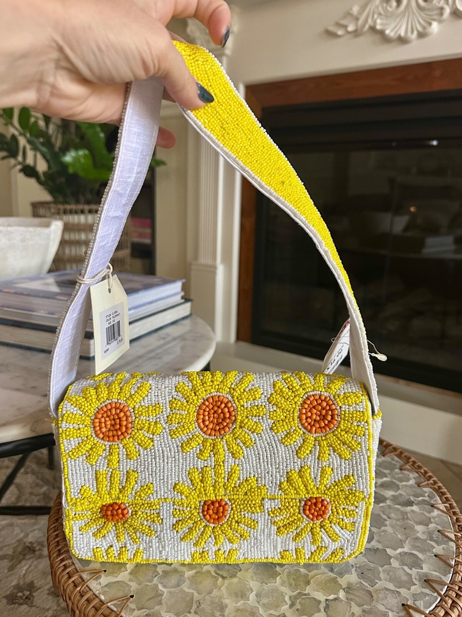 Viral Tj Maxx Beaded Shoulder Bag - Yellow | eBay