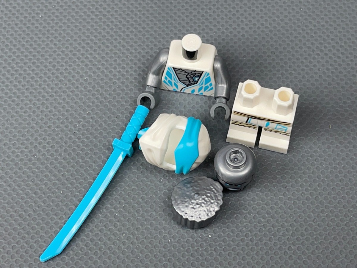 Zane Ninjago Core 71761 LEGO Minifigure Figure Hair White Ninja