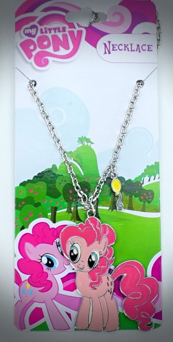 My Little Pony Pendant Necklace Pinkie Pie Chain Metal Girls