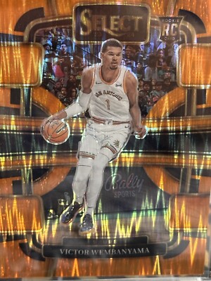2023-24 Pani Select Victor Wembanyama Orange Flash Concourse