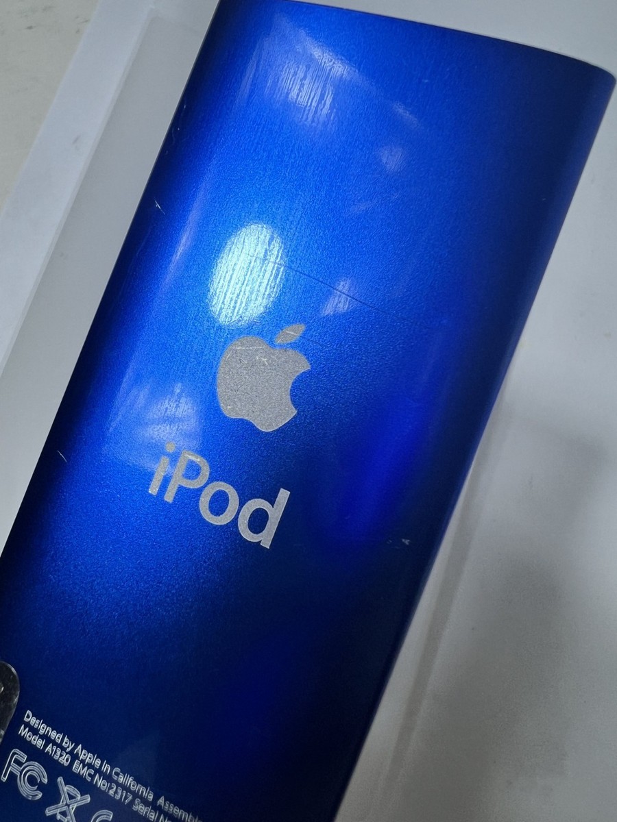 Apple iPod nano 5th Generation Blue (8GB) Tested Works Great