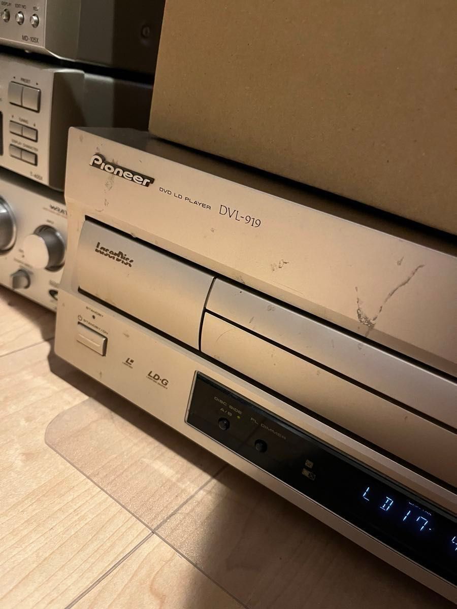 訳あり品】 DVL-919 DVD/レーザーディスク コンパチブルプレーヤー