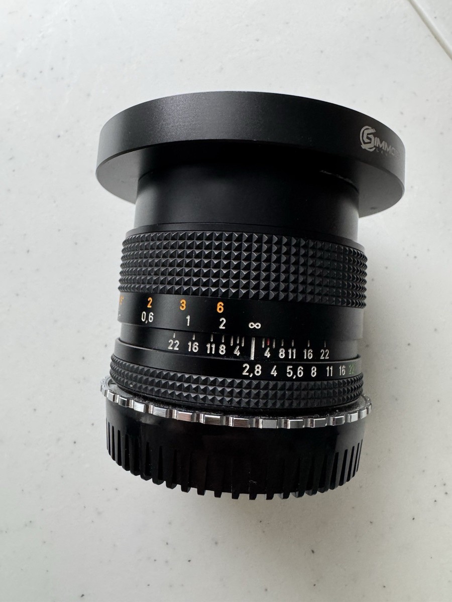 CONTAX Zeiss Planar 50mm f/1.7 MMJ + Distagon 28mm f2.8 MMJ Lens +