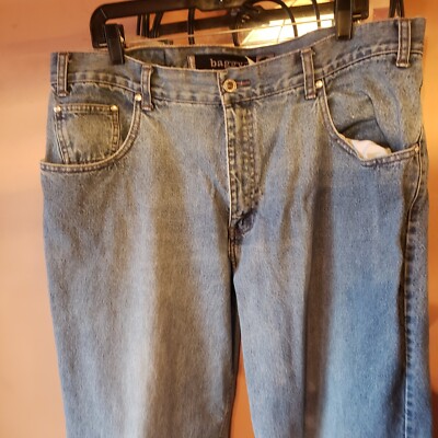 vtg 90s Levis Sz 38 silvertab baggy men's jeans made in Hong Kong