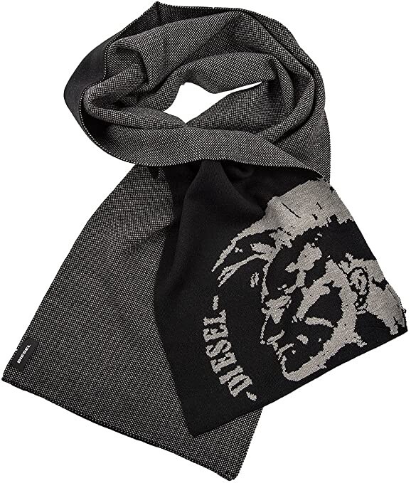 $95 Diesel Black Acrylic Scarf K-DUBOO Sciarpa | eBay