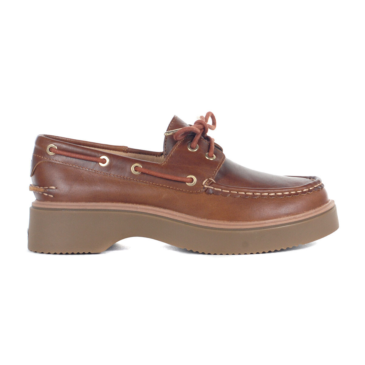 Sperry Top-Sider Women's Bayside Natural Leather Boat Shoes