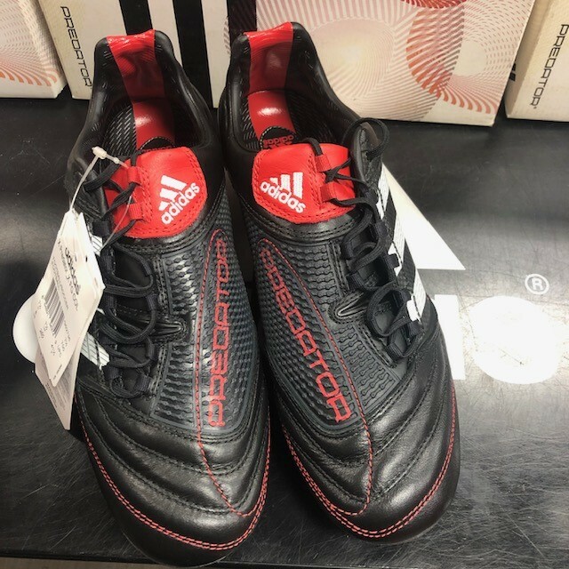 ADIDAS PREDATOR X TRX FG G02736 BLACK RED RARE ORIGINAL FIRM