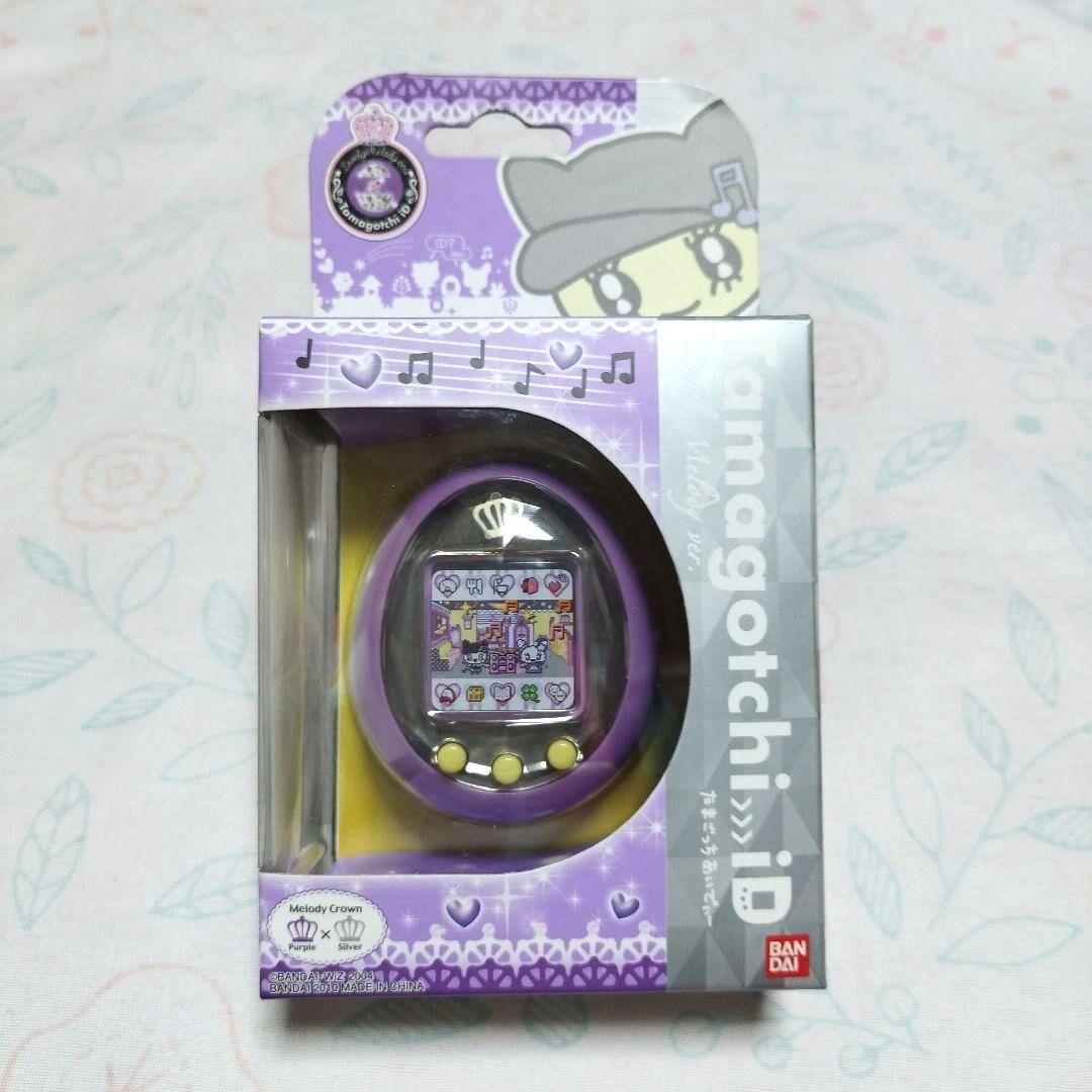 Tamagotchi iD Lovely Melody Ver. Purple Melody Crown w/Box Manual