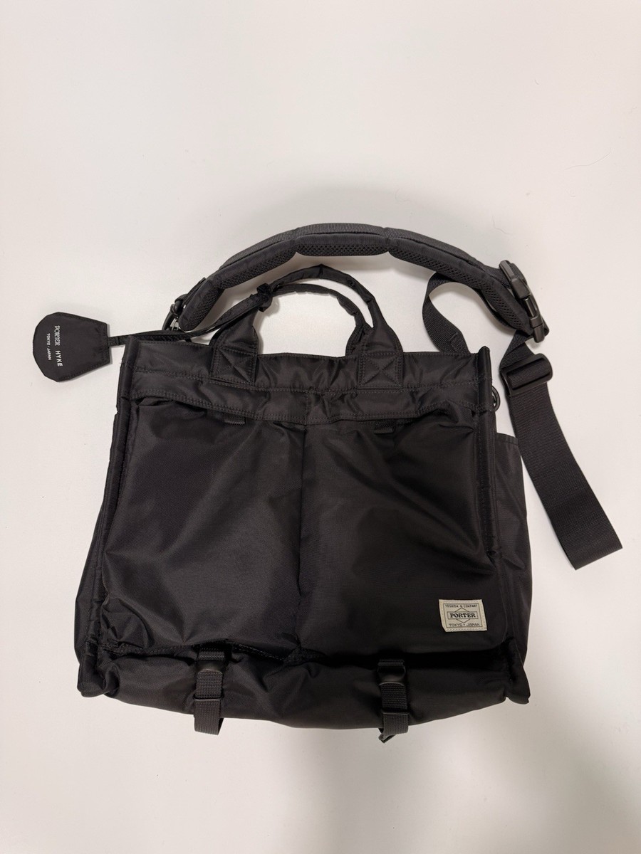 Porter-Yoshida Hyke Collaboration Men's Black Lightweight Nylon