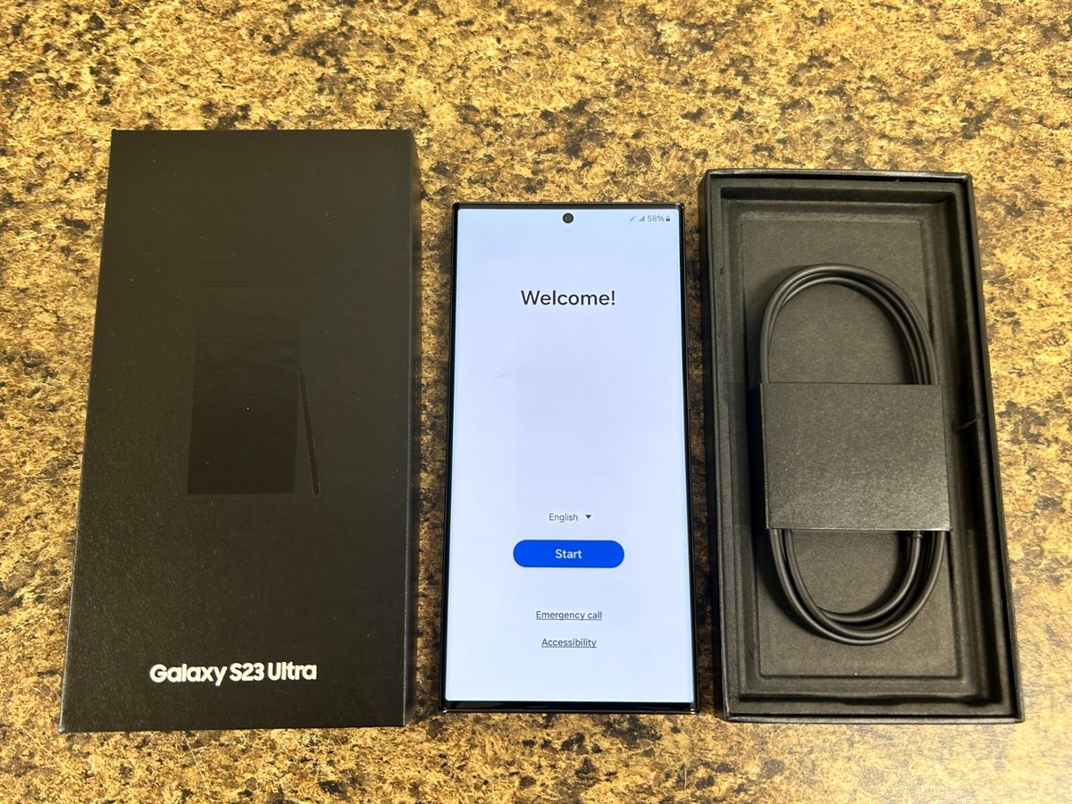 Samsung Galaxy S23 Ultra 5G SM-S918U 256GB AT&T / Cricket