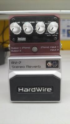 Digitech Hardwire RV-7 Stereo Digital Reverb Guitar Effect Pedal