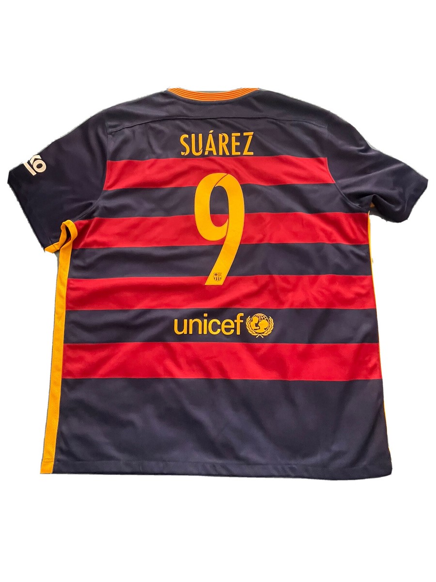 Nike FC Barcelona 2015/16 Men's Copa Del Rey Final Home Jersey