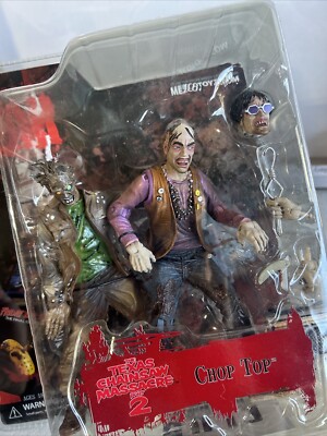 Cinema Of Fear Chop Top Texas Chainsaw Massacre 2 Figure Mezco