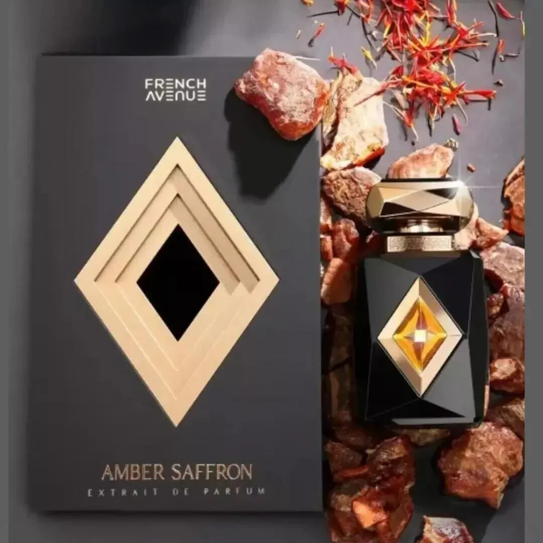 ⭐ Amber Saffron French Avenue by Fragrance World Oriental Perfume