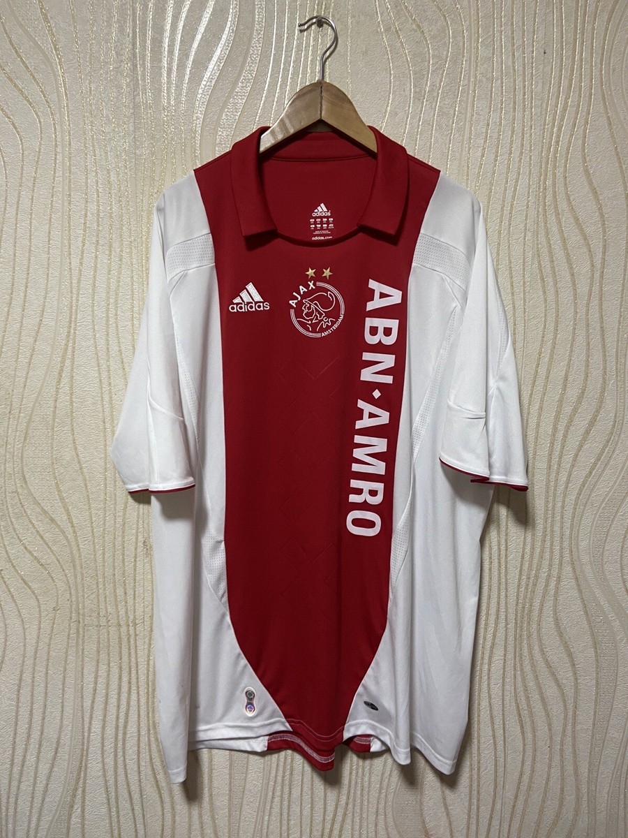 AJAX 2007 2008 HOME FOOTBALL SHIRT SOCCER JERSEY ADIDAS 695892 sz