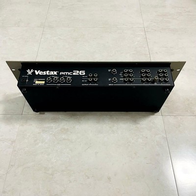 Vintage Vestax Pmc 26 Analog DJ Mixer With Maxson Adapter | eBay