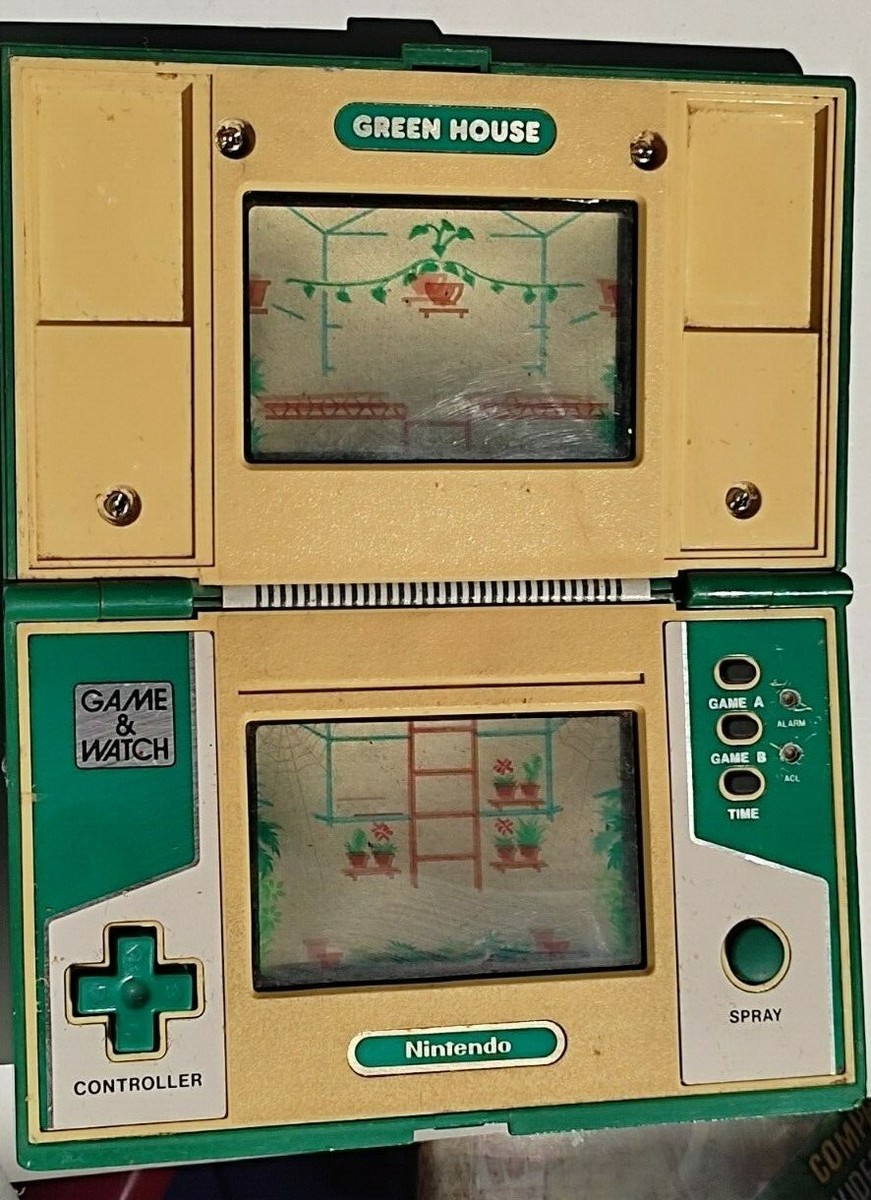 ゲーム＆ウォッチグリーンハウス任天堂Nintendoニンテンドー