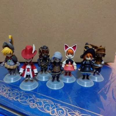 Final Fantasy III Trading Arts Mini Figure Set of 7 FF3 | eBay