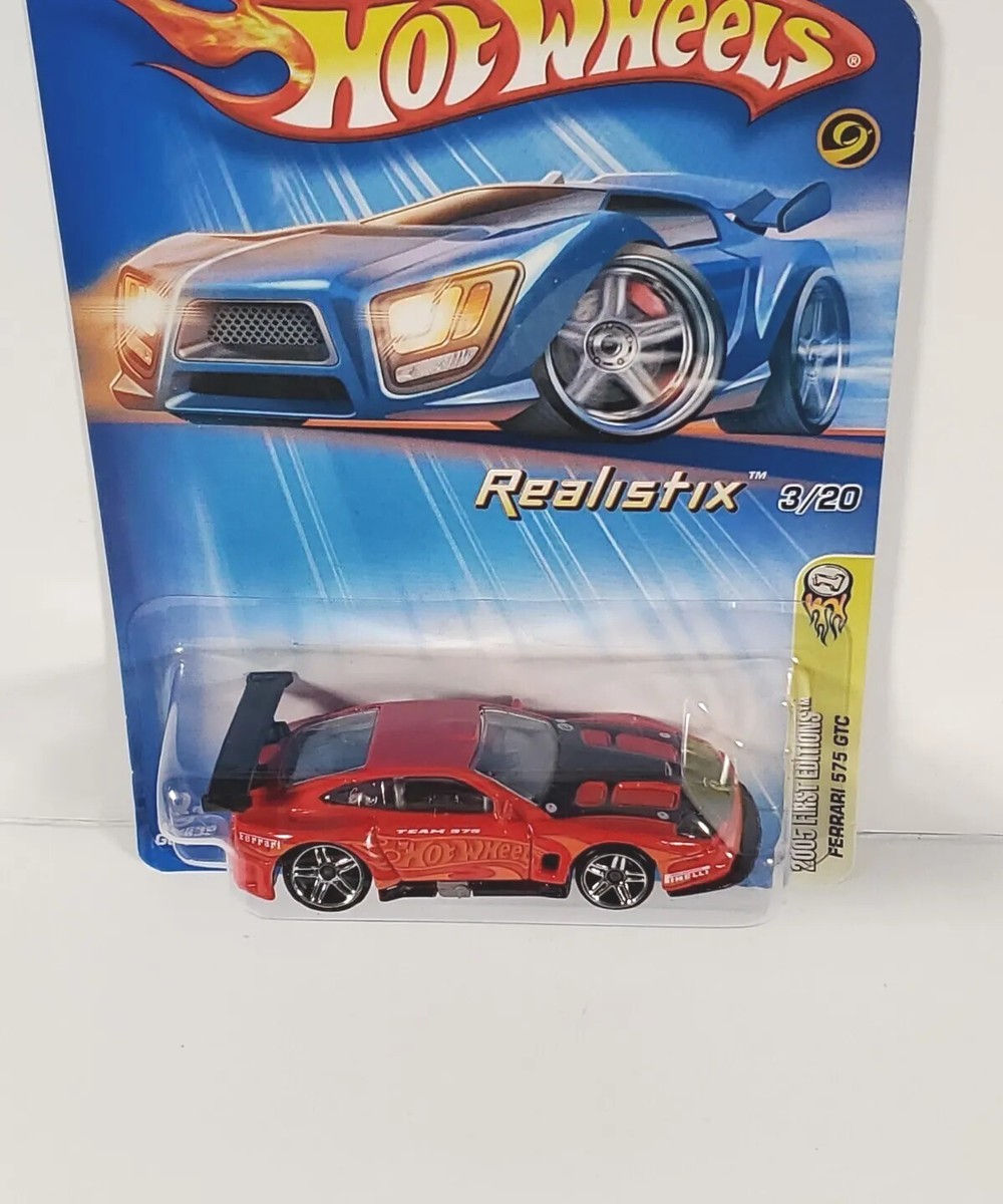 Hot Wheels Ferrari 575 GTC Realistix #3/20 Collector #003 Read B22