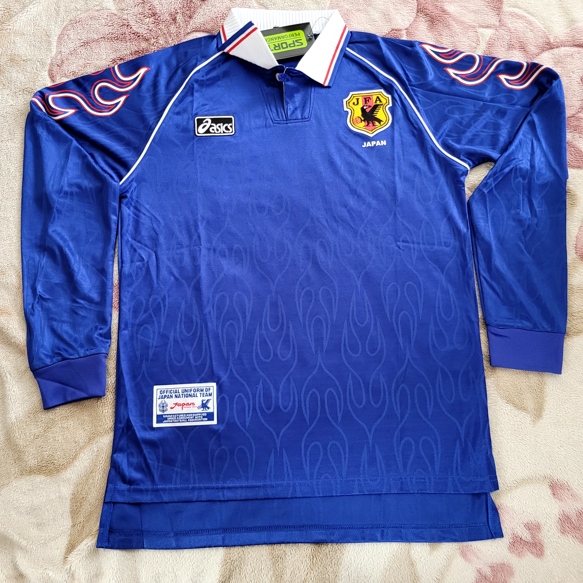 Japan Soccer Jersey Retro Blue Edition Short/Long Sleeve S,M,L,XL