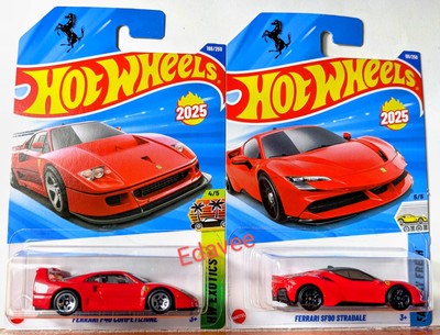 HW Ferrari F40 Competizione & SF90 Stradale 2025 READ Hot Wheels