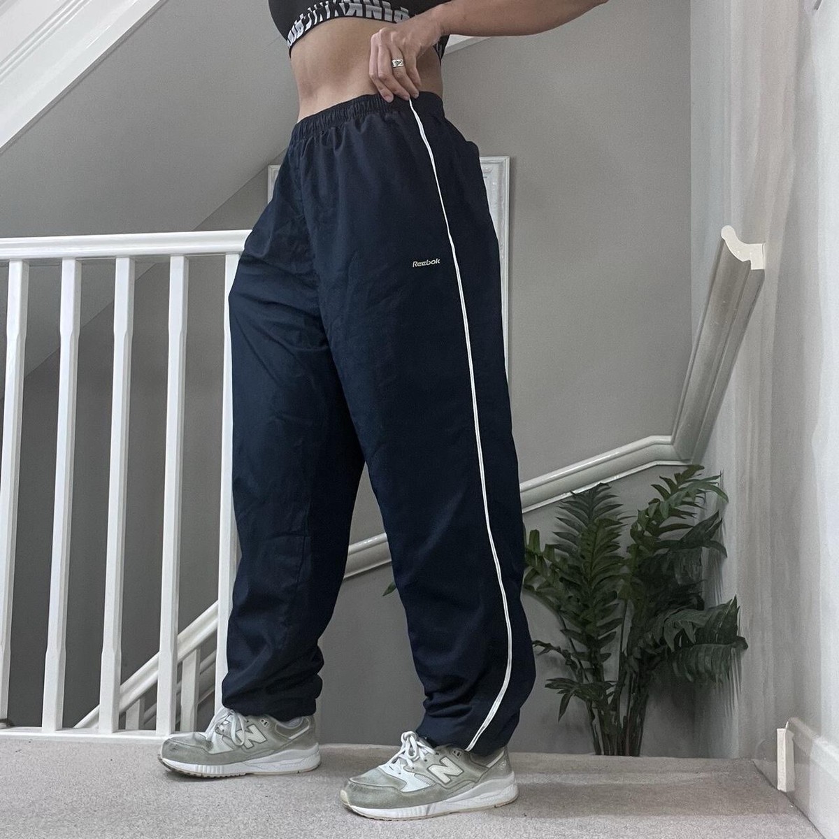 Vintage Reebok Track-pants Tracksuit Bottom Size XL Unisex Baggy