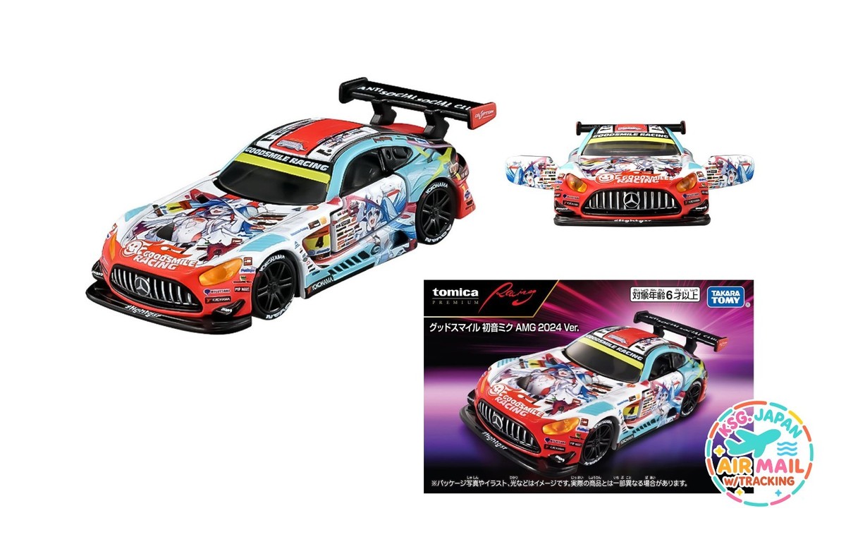 Tomica Hatsune Miku AMG 2024Ver. Premium Racing Good Smile w