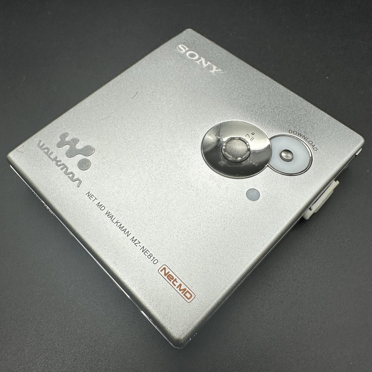 SONY MZ-NE810 Net MD WALKMAN Portable Minidisc Player Tested