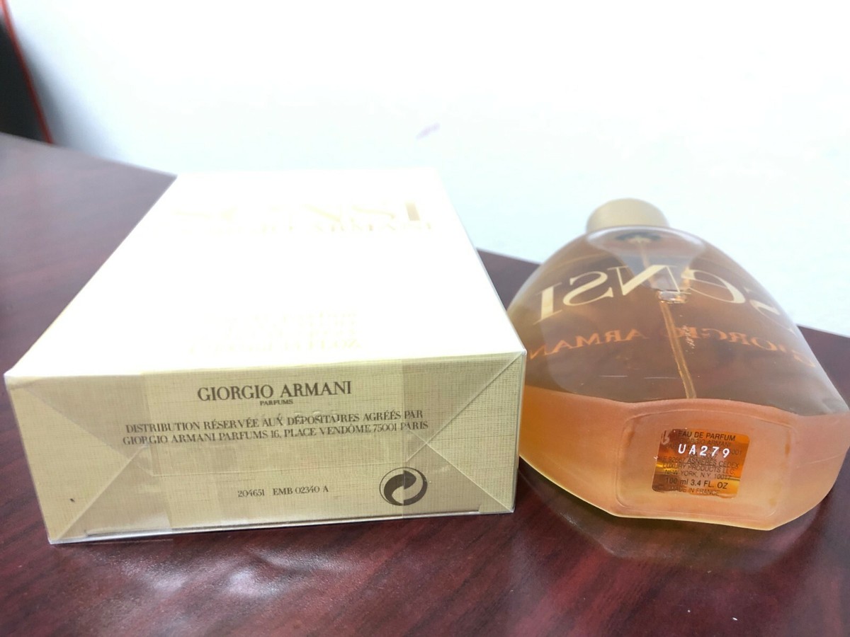 SENSI by GIORGIO ARMANI 3.4 FL oz / 100 ML Eau De Parfum Spray