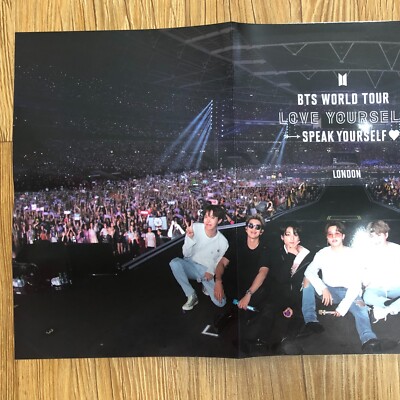 BTS GROUP [ Speak Yourself World Tour London DVD ] Official Poster