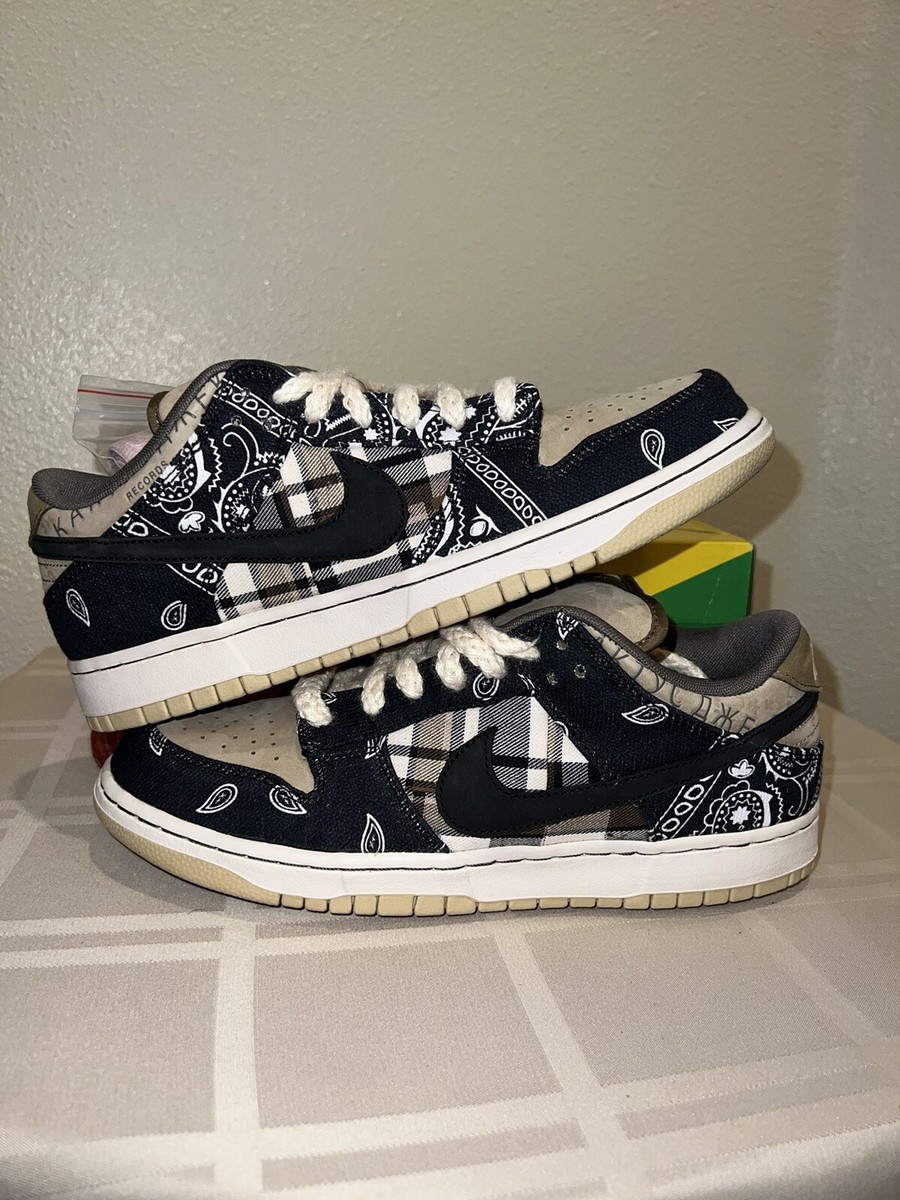 Size 10 - Nike Dunk Low Premium QS SB x Travis Scott Cactus Jack