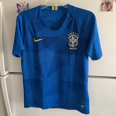 Nike Brazil National Team 2018/2019 Soccer Jersey Men's Sz S | eBay