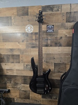 Ibanez SR305 5-String Bass Guitar, Black Sparkle. With Bag | eBay