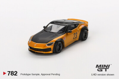 Mini GT #782 1/64 Nissan Z LB NATION WORKS LB Gold (RHD) Diecast