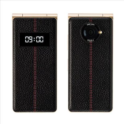 FREETEL MODE1 RETRO II Android Flip Phone Unlocked New Japan Black