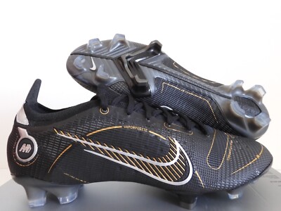 Nike Mercurial Vapor 14 Elite Fg Black-Metallic Gold Mens Sz 7