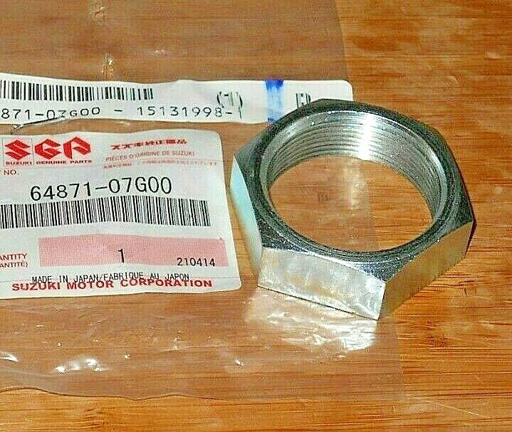 SUZUKI LTZ400, KAWASAKI KFX400 REAR AXLE NUT BRAKE ROTOR RIGHT