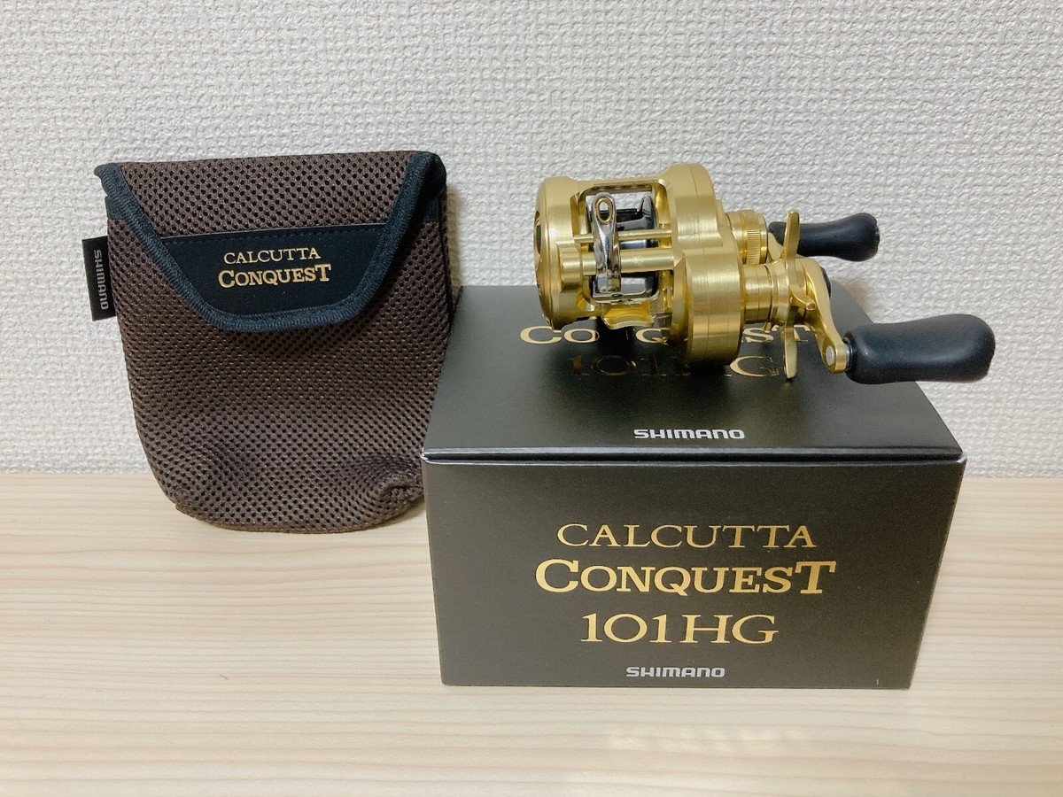 Baitcasting Reel 21 CALCUTTA CONQUEST 101 HG Left IN BOX | eBay